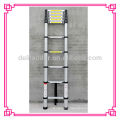 3.2m aluminium telescopic straight ladder with black canvas carry bag